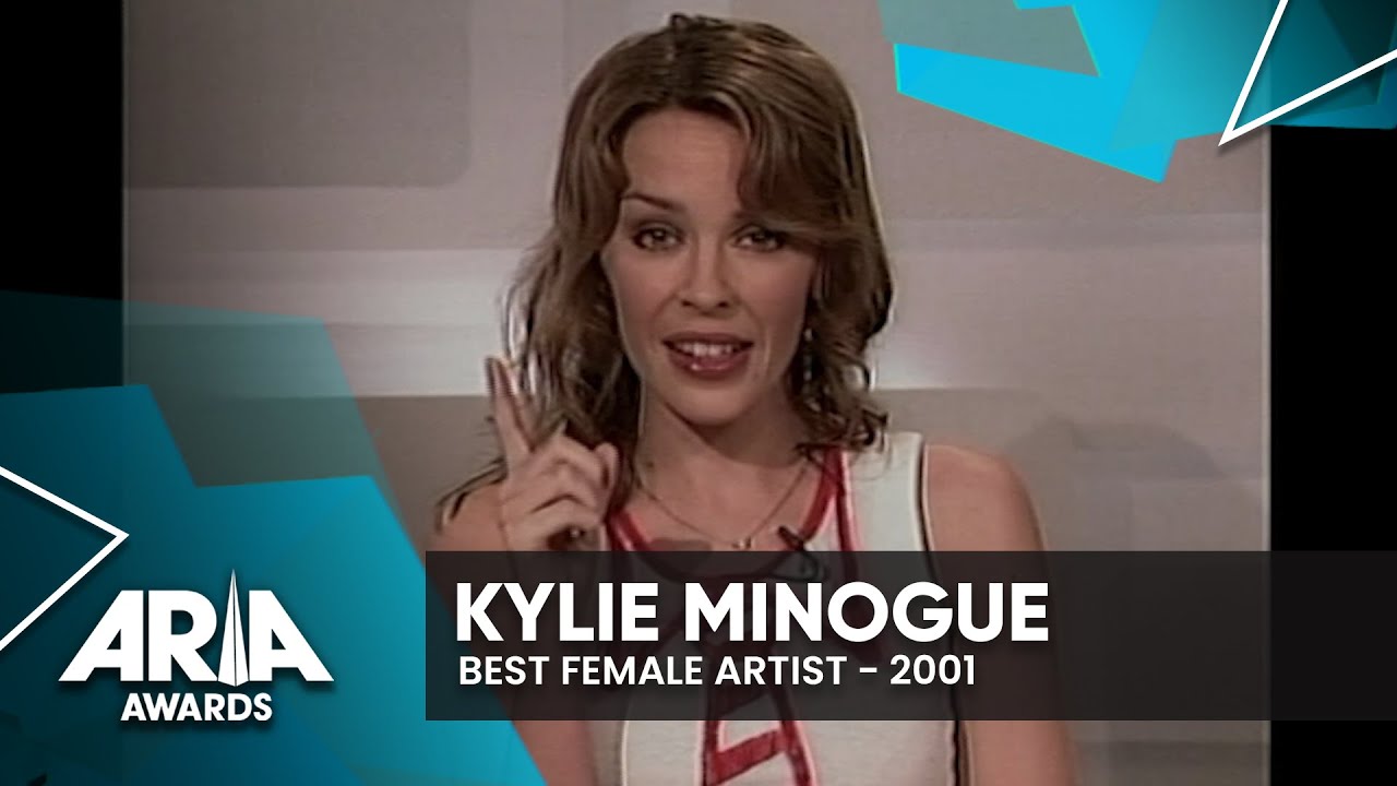 Kylie Minogue wins Best Female Artist | 2001 ARIA Awards