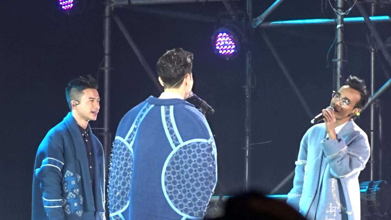 分手總要在雨天+藍雨(接龍)+大雨傾城(King) by C AllStar @ 2016天梯演唱會廣州站 20161015