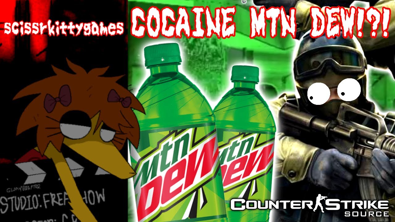 COCAINE MTN DEW!?! | Counter Strike: Source Custom Maps!