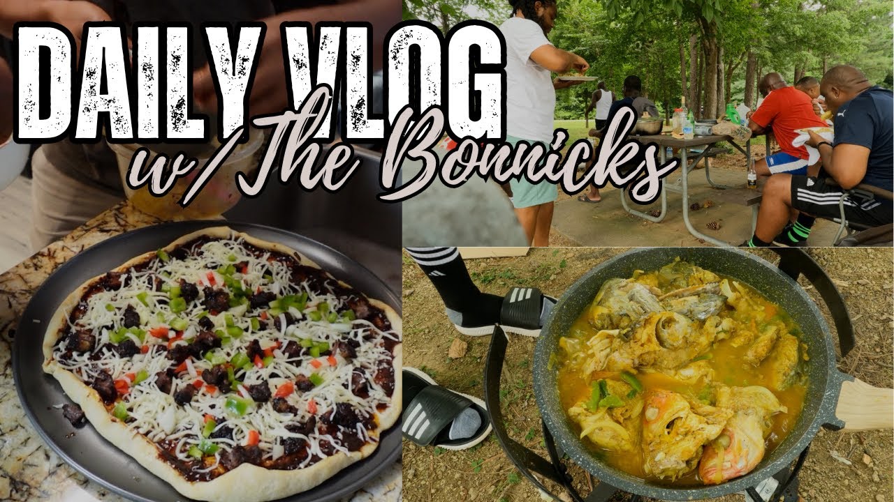 Vlog | Oxtail Pizza Came Out So Good This Time + Feast at the Soccer Field | The Bonnicks