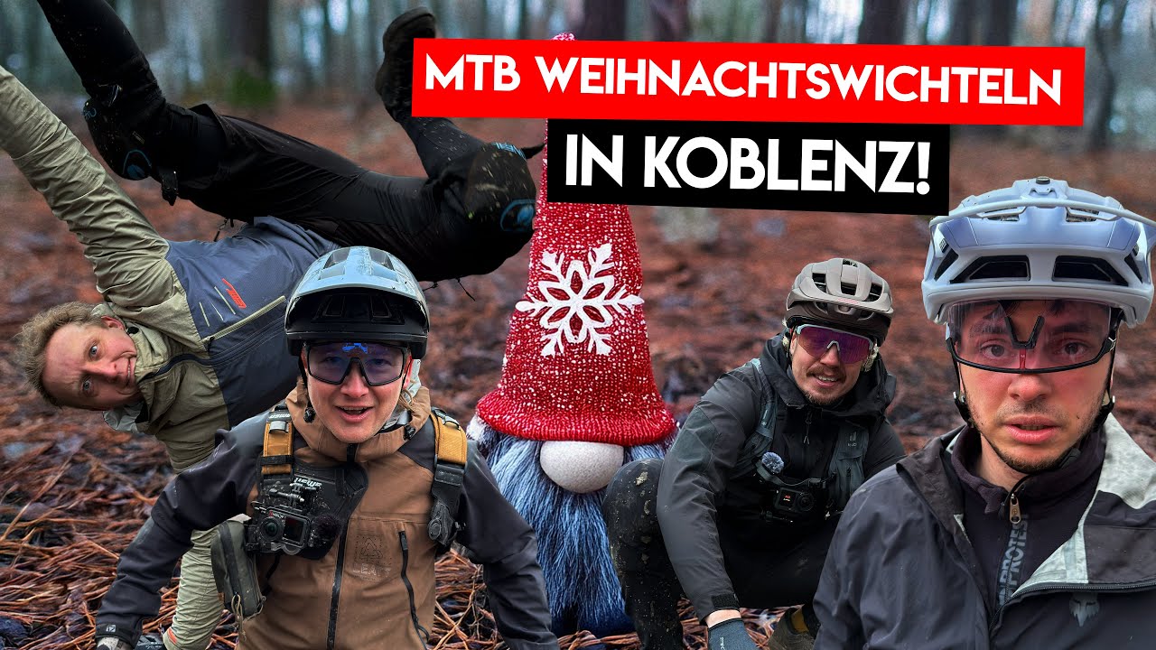 MIT DER CHAOS TRUPPE BEIM MTB WEIHNACHTSWICHTELN IN KOBLENZ