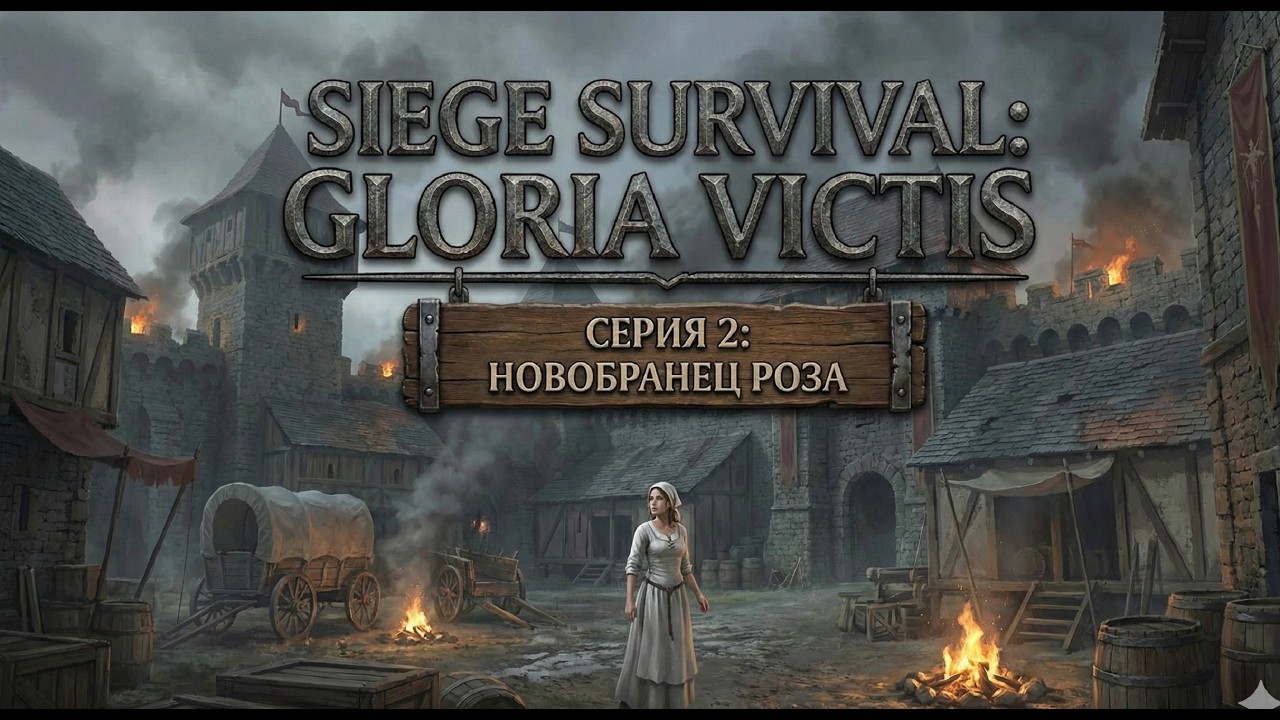 Siege Survival - Gloria Victis. Часть 2. НОВОБРАНЕЦ РОЗА.