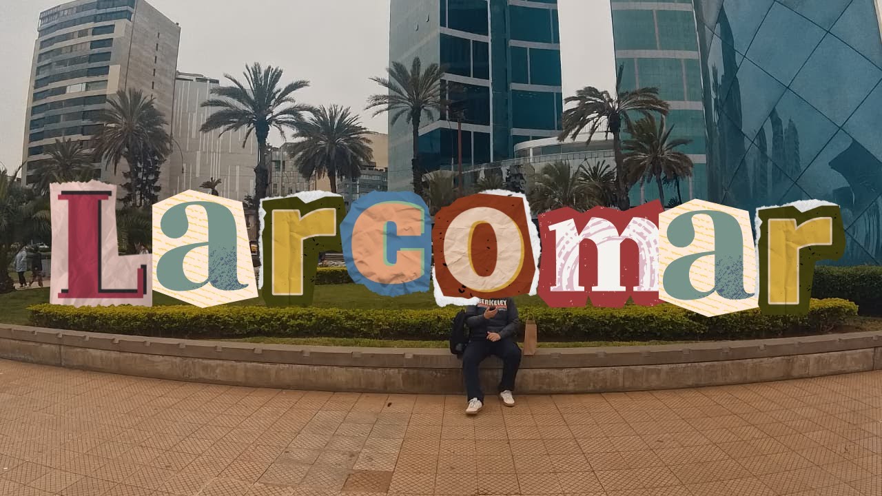 Caminando por el centro comercial Larcomar I Lima  - Perú 🇵🇪