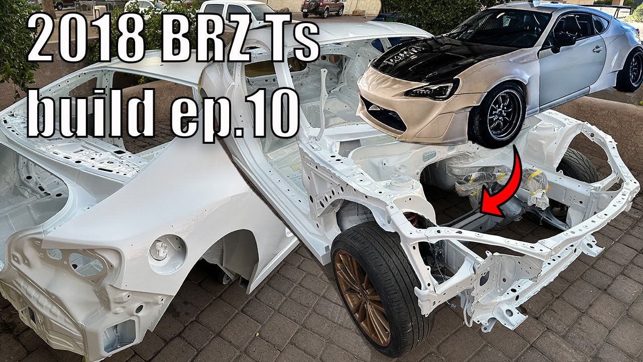 2018 BRZ TS Build ep. 10, Stripped down and full color change!