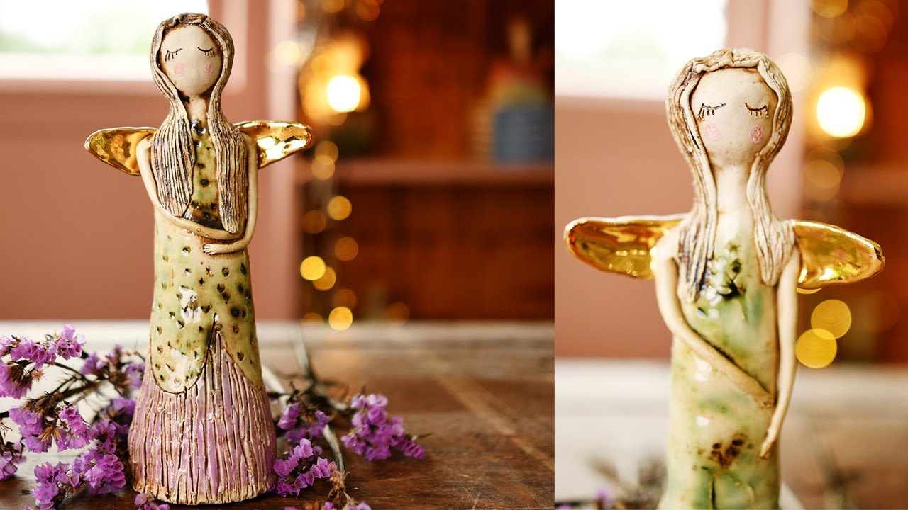 Transforming Clay into a Magical Ceramic Fairy