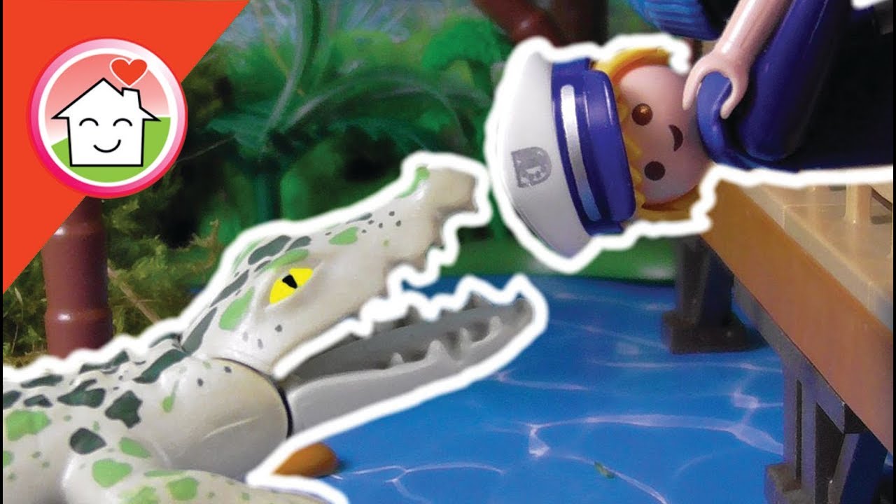 Playmobil Polizei Film deutsch Nashorn, Overbeck und Co - Playmobil Zoo - Familie Hauser