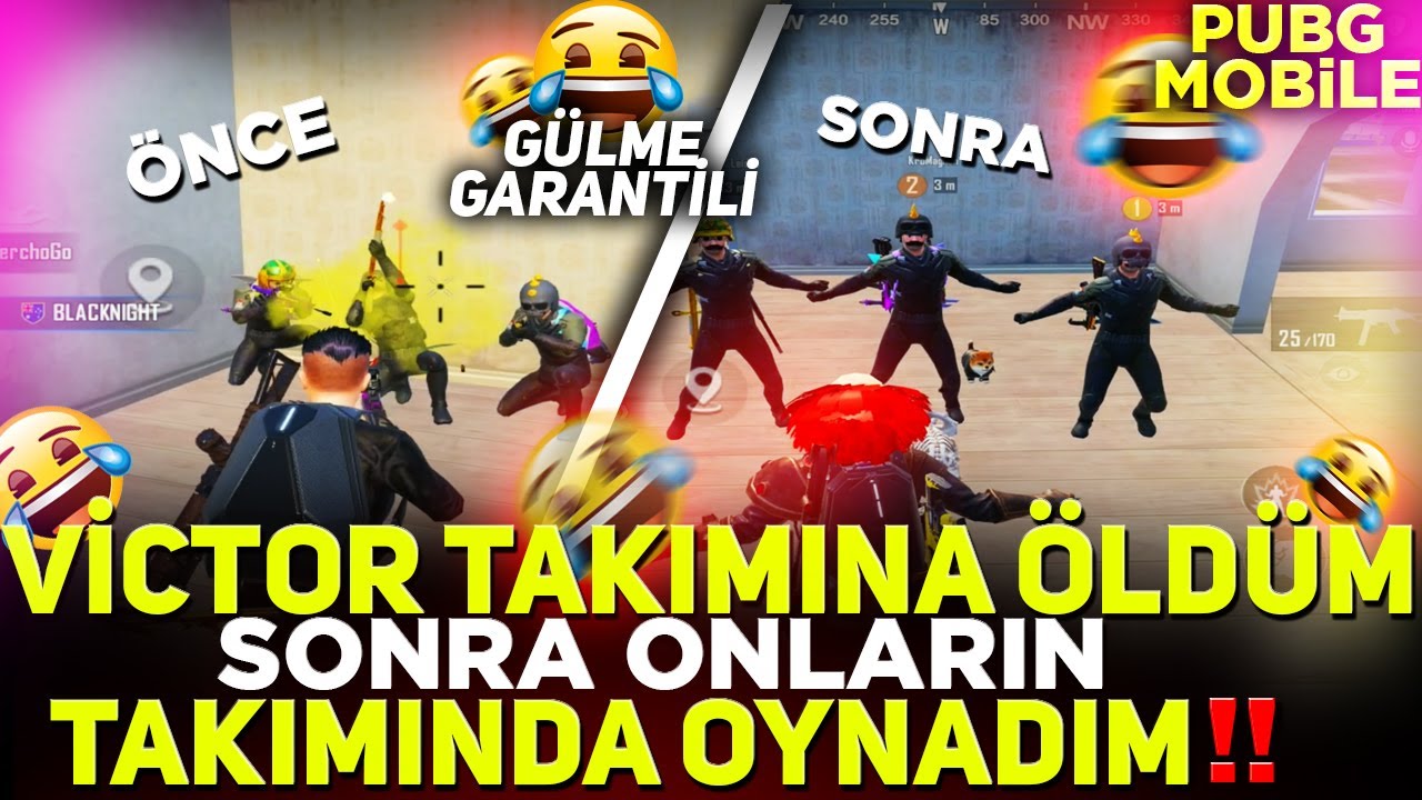 RANK MAÇINDA PUSUCULARA ÖLDÜM... ONLARINA TAKIMINA KATILDIM, BEN DE PUSUCU OLDUM 😅 / PUBG MOBİLE