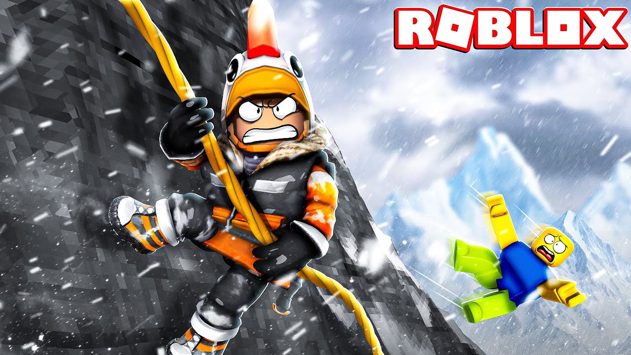 SALGO SULLA MONTAGNA PIÙ ALTA DI ROBLOX