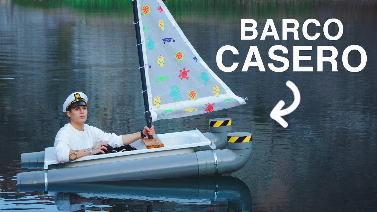 BARCO CASERO con una BAÑERA