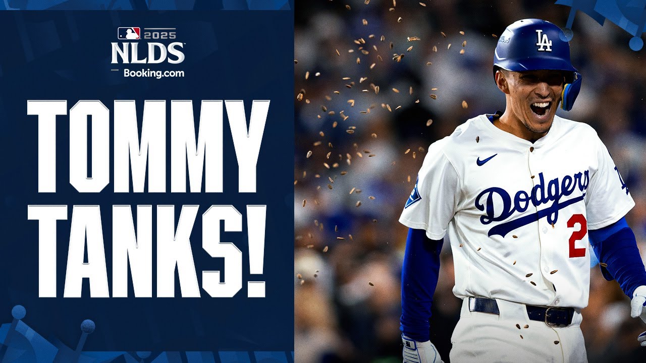 TOMMY EDMAN! Dodgers prowadzą w trzecim meczu NLDS po homerunie Tommy'ego Tanksa! 💪