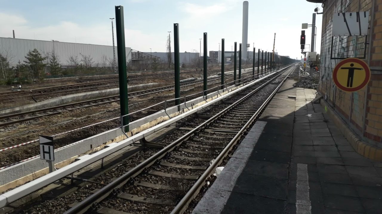 Ausbau Dresdner Bahn, Teil 29, Bahnhof Marienfelde. 02.03.2022