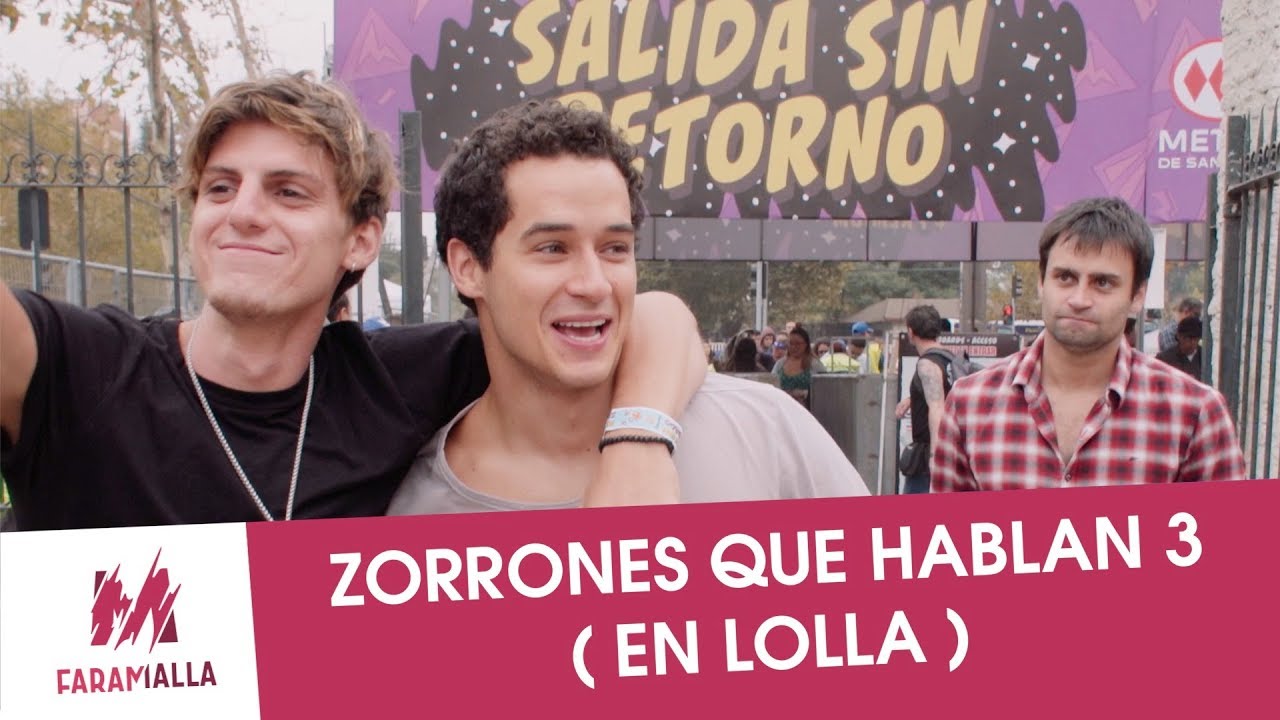 Zorrones que hablan 3 (en Lolla)