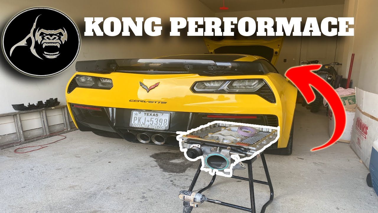 How to Remove Supercharger on a C7 ZO6    -kong performance cnc
