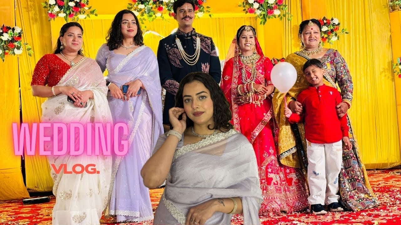Shaadi VLOG ✨ || Chaotic GRWM, Cousins Masti & much more #jayajeengar 
