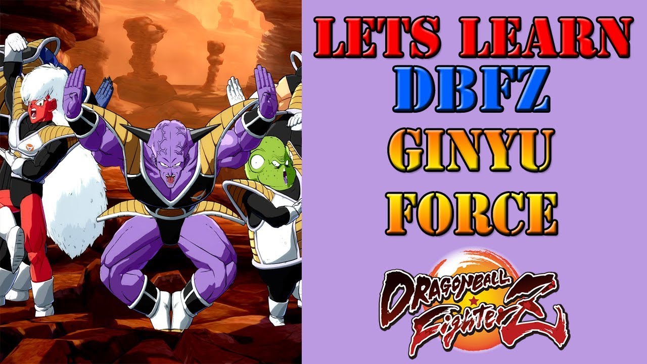 Lets learn DBFZ! - How Captain Ginyu uses the Ginyu Force