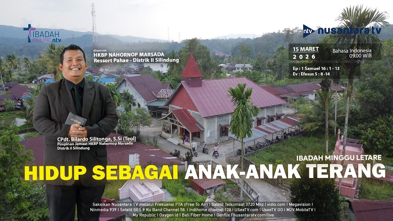 [LIVE] Hidup Sebagai Anak-anak Terang | IBADAH ONLINE