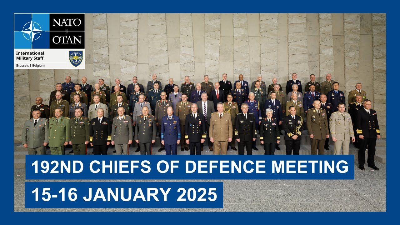 192 nd NATO Military Committee in Chiefs of Defence Session, 15 and 16 January 2025