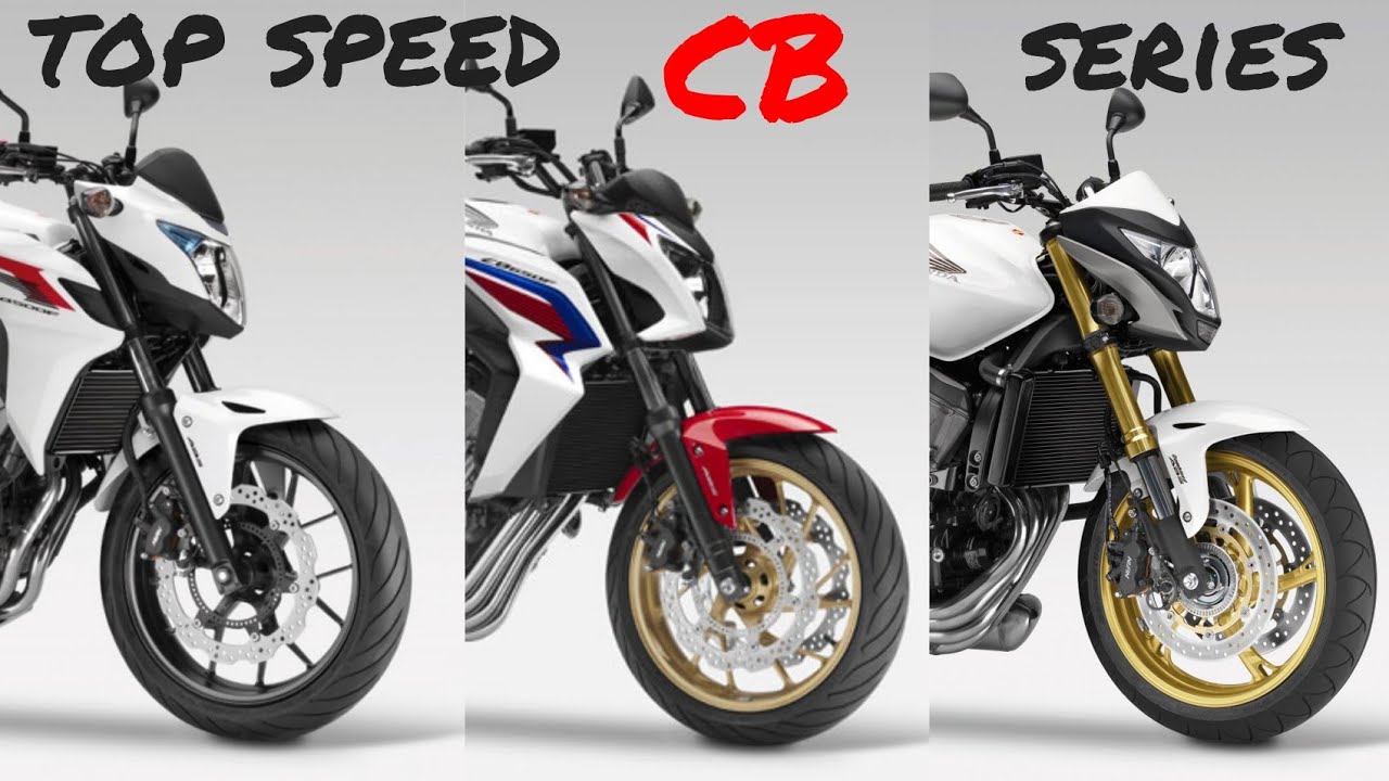 CB500F CB650F CB1000R : Top speed OLD Version