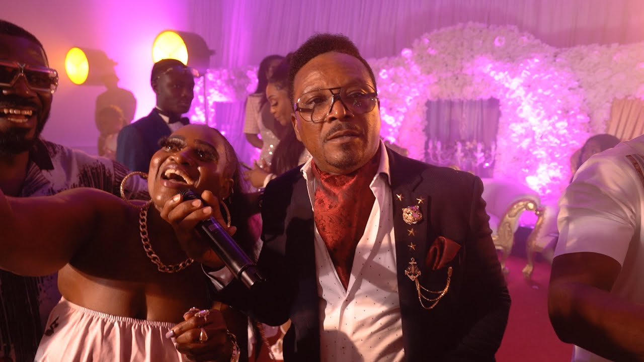 SLIM BUSTER GHANAIAN HIGHLIFE ARTIST EPIC PERFORMANCE AT BROTHER MICHY’S CHILD NAMING CELEBRATION