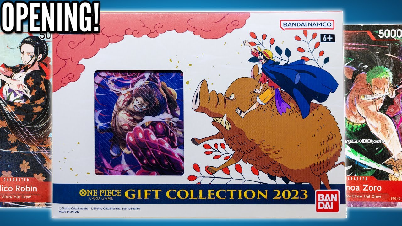 Распаковка официальной подарочной коллекции One Piece 2023!