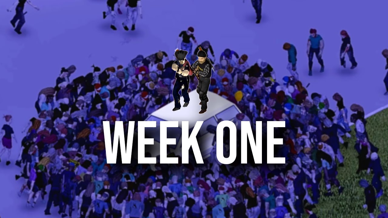 project zomboid's week one mod is INSANE