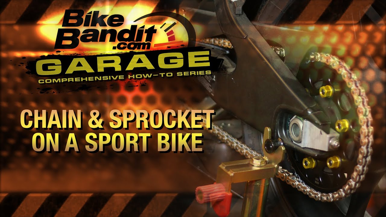 HowTo Change a Motorcycle Chain and Sprocket | BikeBandit.com