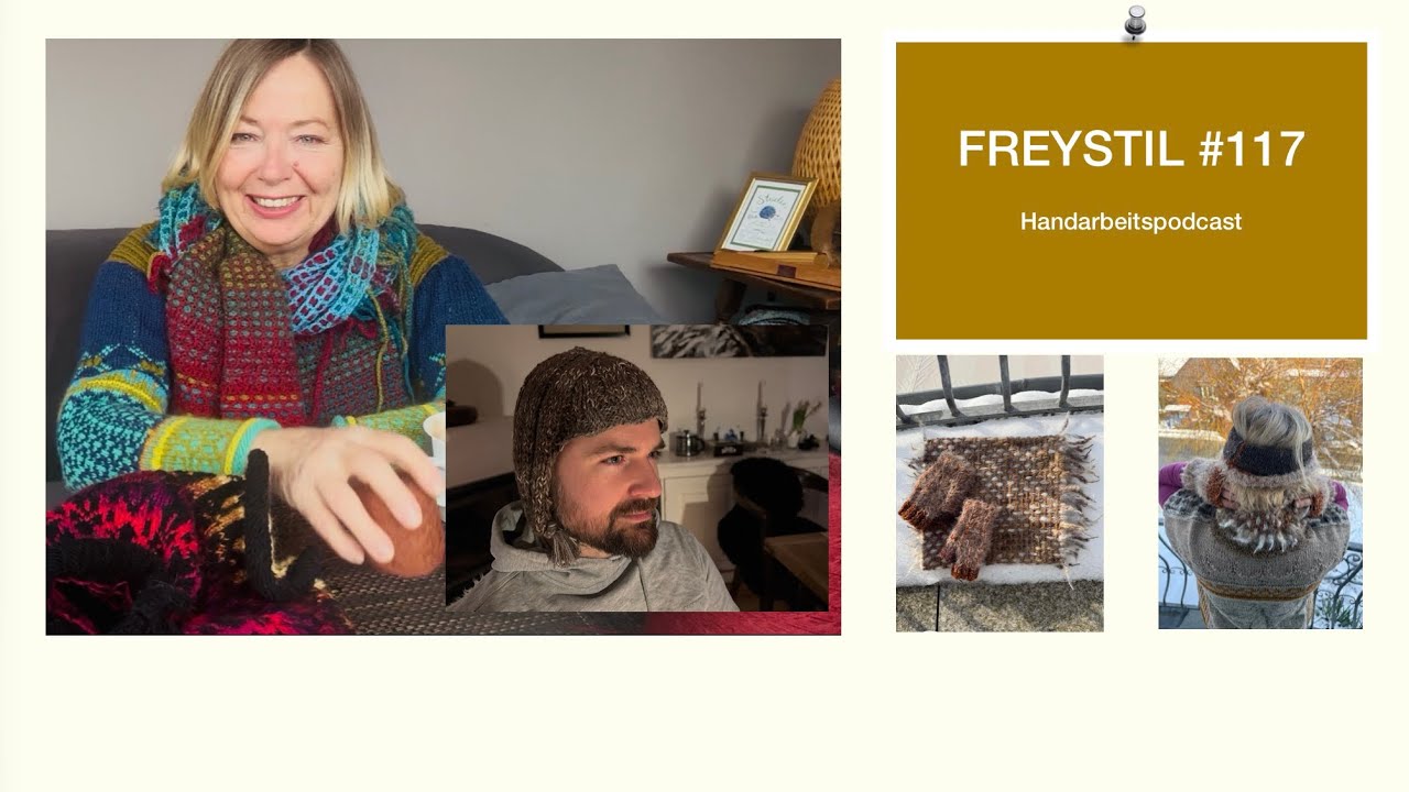 Freystil #117 - Farbenfroh und Musterglück, Cowl à la Tanja Steinbachs Häkel-Web-Tuch