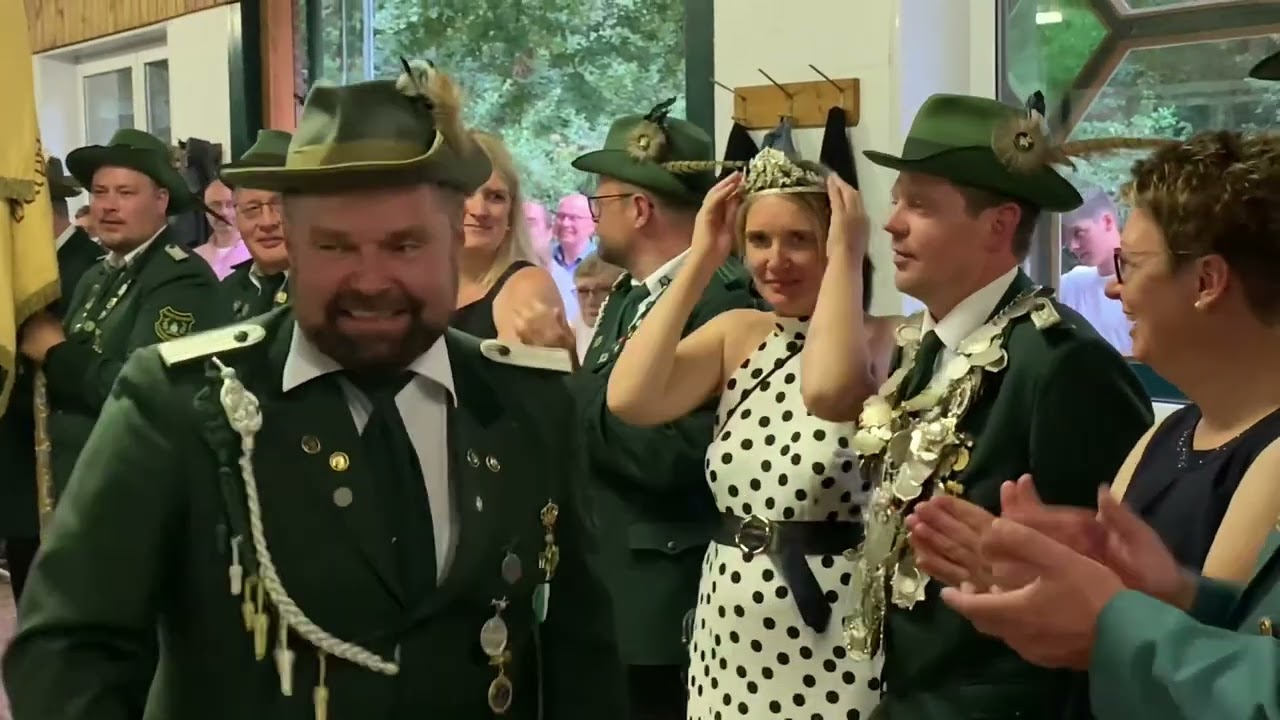 Schützenkönig Maik und Beate Wirkus Lonnerbecke 2022