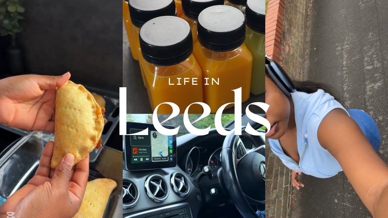 LEEDS LIVING: A Week In My Life Abroad. How to make ginger shots+ training, baking meat pie & more
