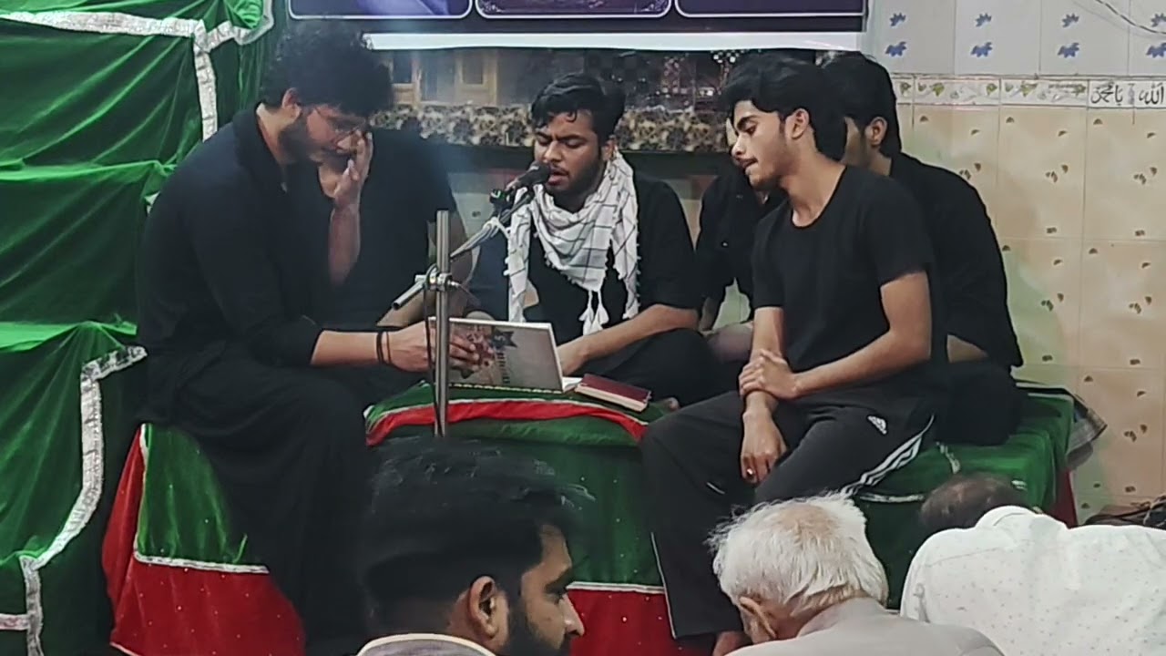 Aey Rozadaro aaho buqa ke yeh roz hai | Marsiykhwani Syed Amil Abbas wa Humnava | Anjuman Akbari🏴