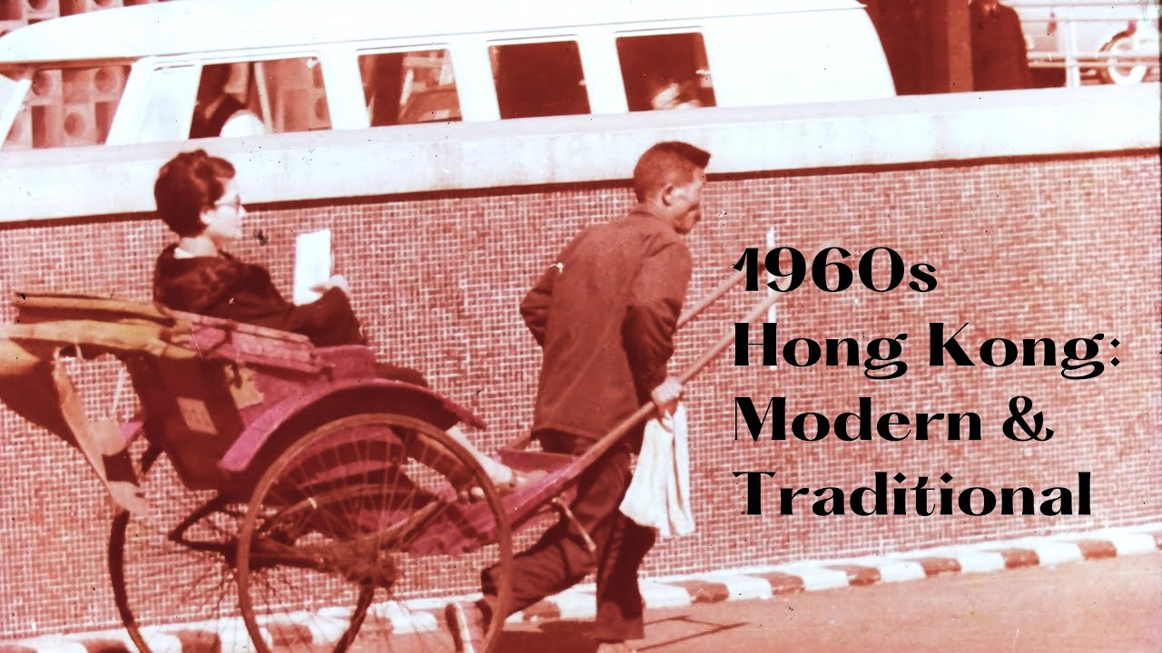 50 VINTAGE PHOTOS OF 1960s HONG KONG- MODERN & TRADITIONAL