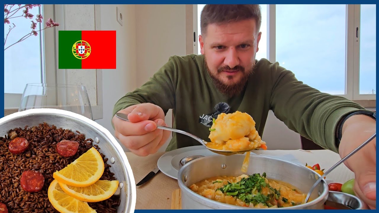 🇵🇹Португальский гастрономический рай😍Рис Тамборил и рис с уткой...