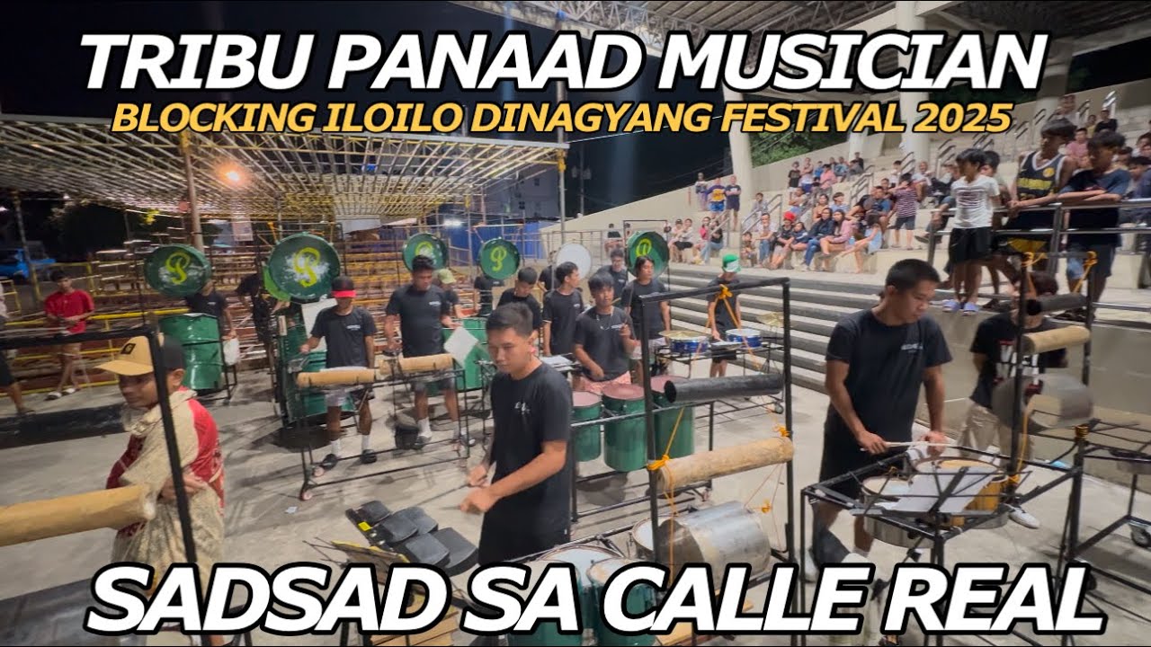 BLOCKING TRIBU PANAAD MUSICIAN  ILOILO DINAGYANG FESTIVAL 2025 #dinagyang2025