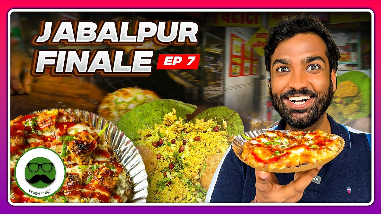 Jabalpur Food Tour Finale Episode | Govinda's Pizza, Bhelpuri & More | Veggie Paaji