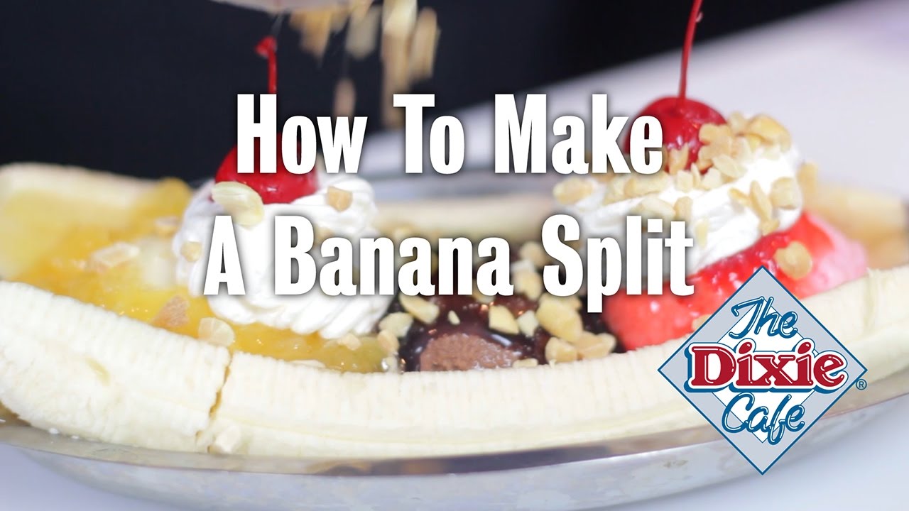 How to Make a Banana Split