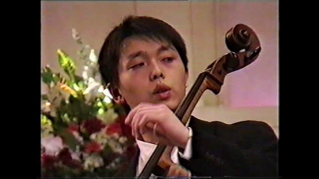 LI-WEI QIN, 23 years old -- 1998 Tchaikovsky Competition Final Round, Dvorak Cello Concerto