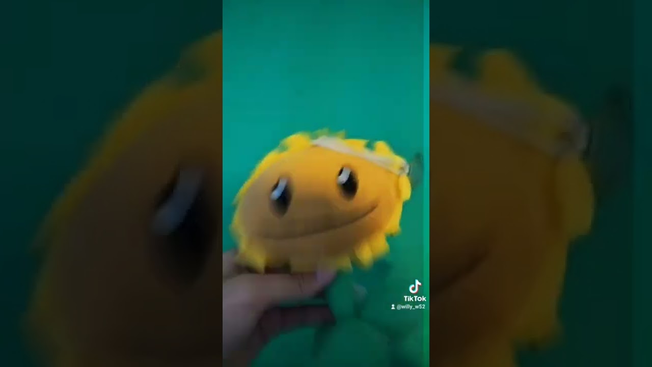 Sunflower dies (Plants vs zombies plush)