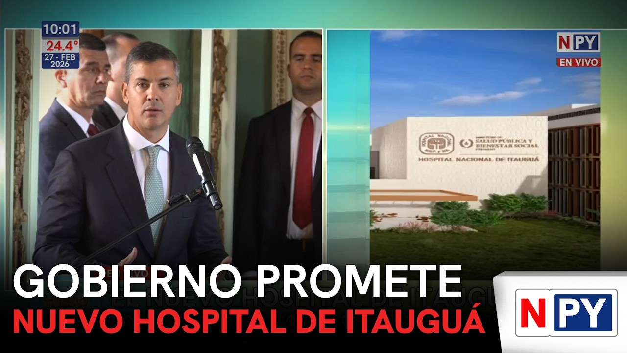 Gobierno promete nuevo Hospital de Itauguá