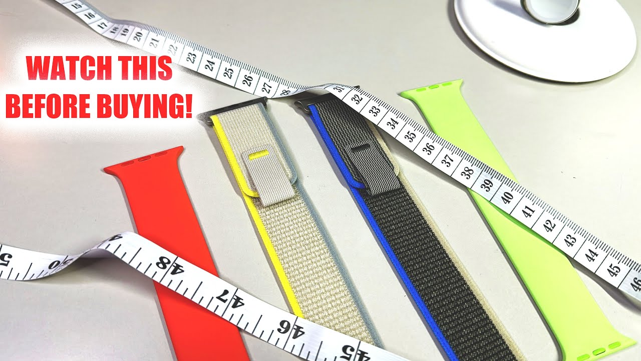 Apple Watch Ultra Trail Loop Sizing Guide | Should you pick up the S/M or M/L? vs. Sport Bands & BSL