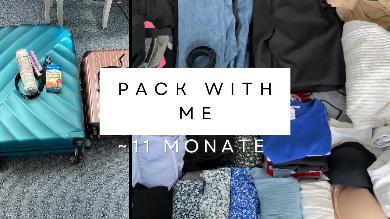 Koffer packen// für 11 Monate in Australien 🧳🇦🇺