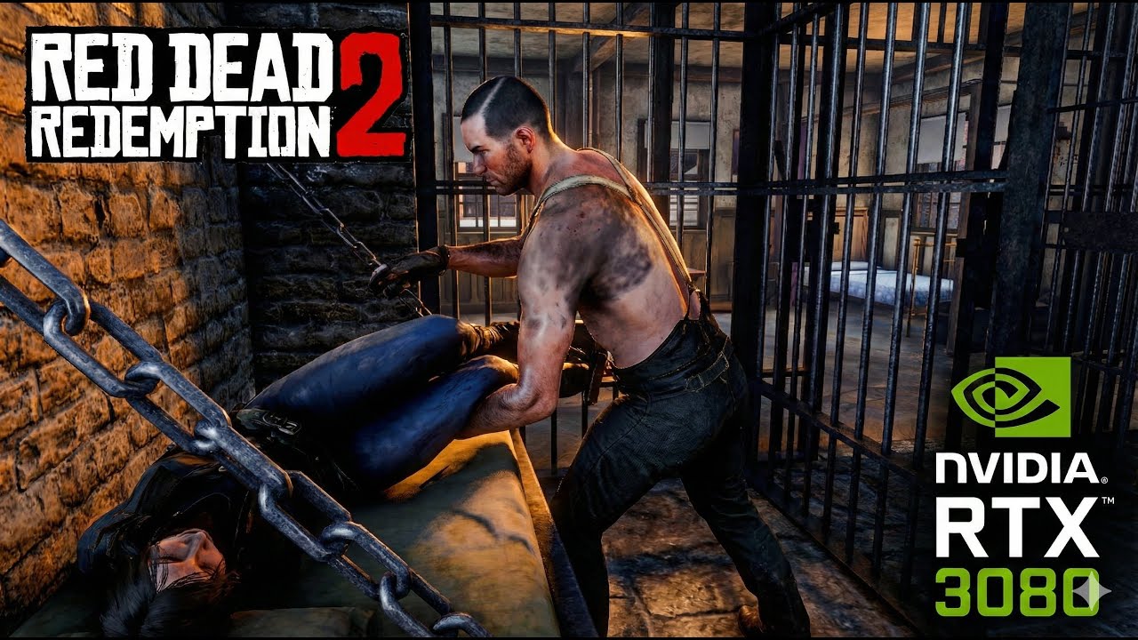 Арестованная девушка-ковбой брошена в тюрьму Джоном Марстоном 🔥 | Red Dead Redemption 2