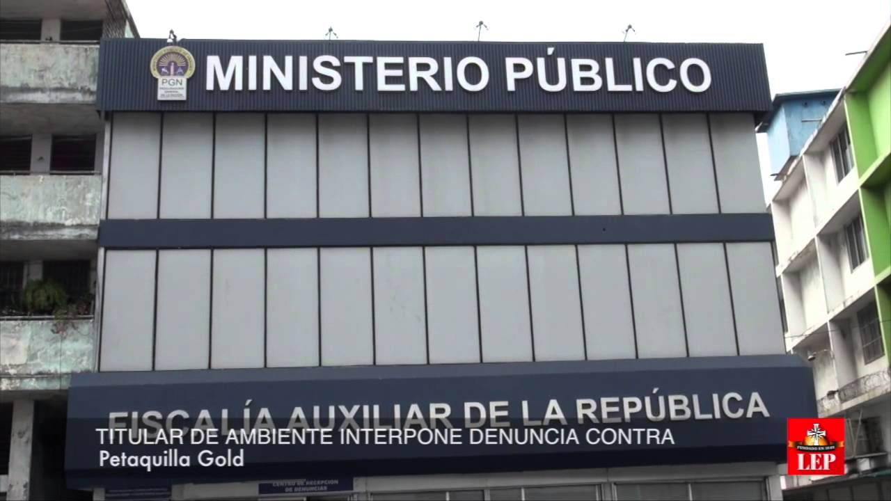 Interpone denuncia contra Petaquilla Gold