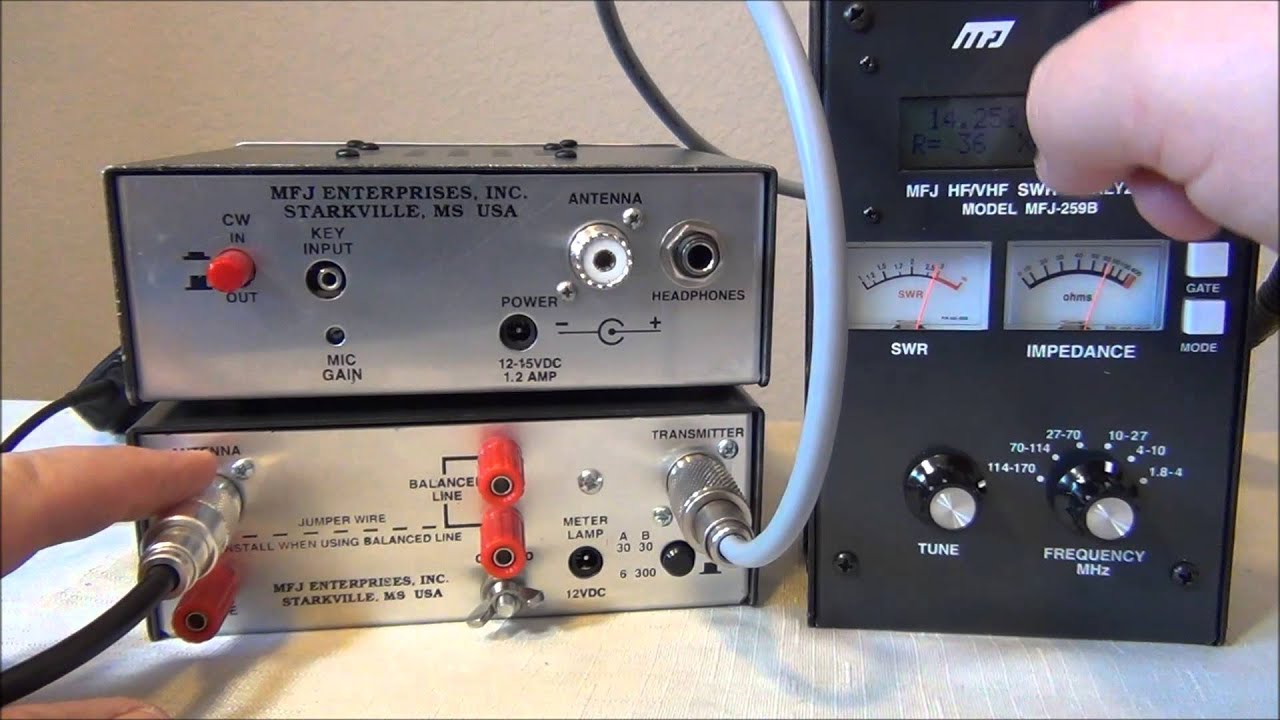 Use an Antenna Analyzer WITH your Manual Antenna Tuner for maximum results - AF5DN