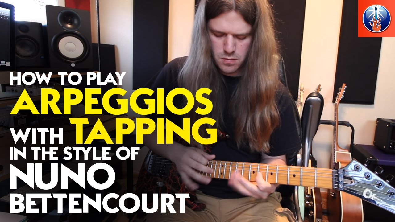 How to Play Arpeggios with Tapping in the Style of Nuno Bettencourt