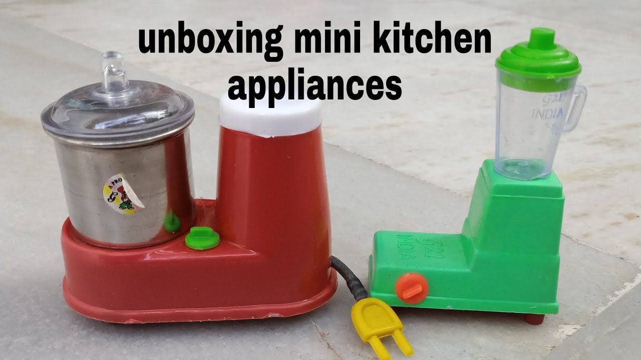 DIY Unboxing Amazing Mini Kitchen Set l Miniature Kitchen Appliances l#kitchenset #bartan