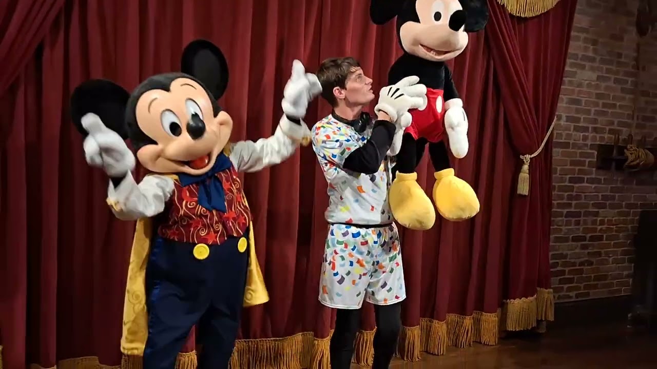 Mickey Mouse's 95th Birthday Celebration at Town Square Theater Magic Kingdom 11/18/2023