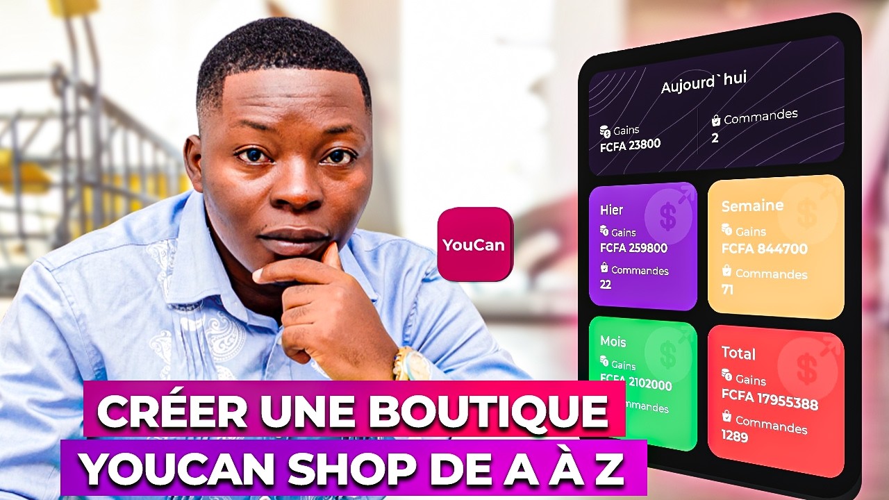 Créer une boutique YouCan Shop rentable de A à Z : guide complet pour débutants