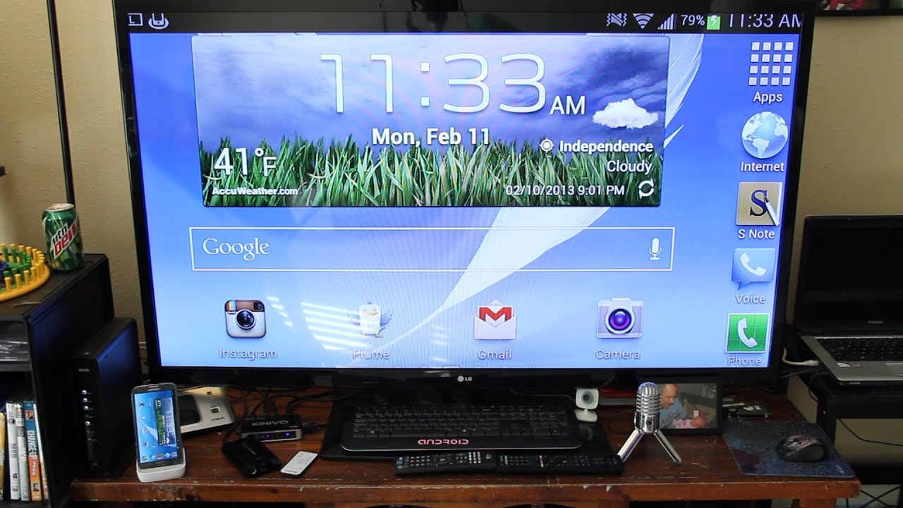 Samsung Galaxy Note II Smart Dock Unboxing and First Look