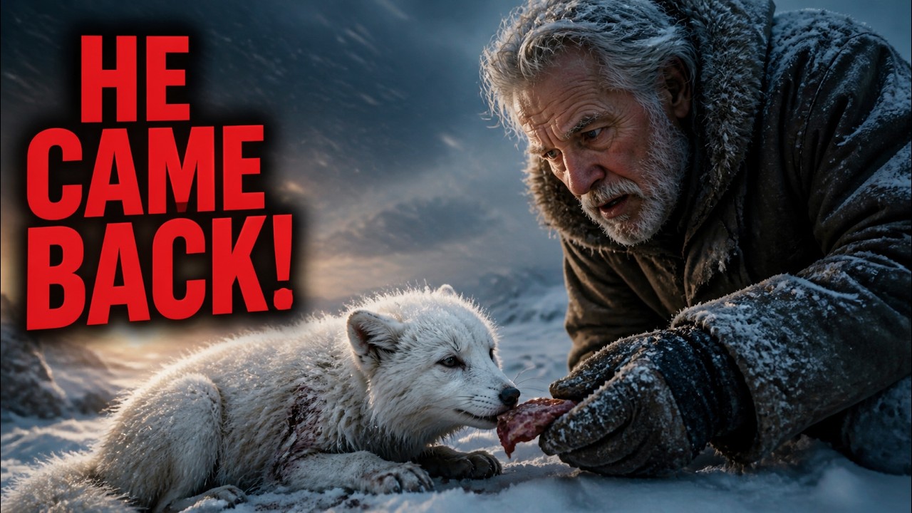 He Saved a Freezing Arctic Fox… Now It Never Leaves Him
