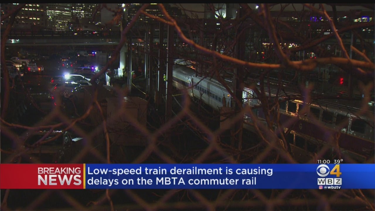 Low-Speed Train Derailment Causes Commuter Rail Delays